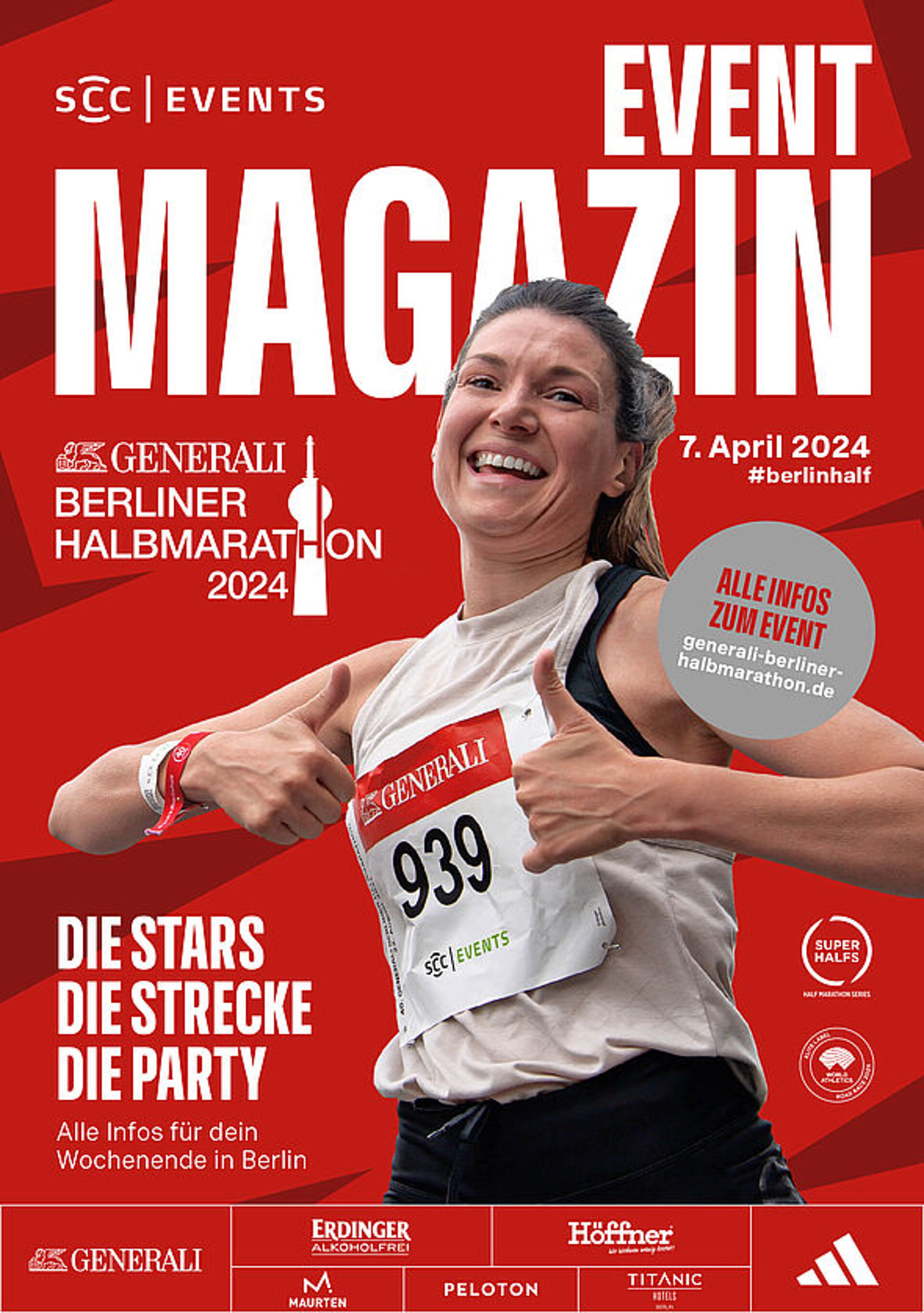 GENERALI BERLINER HALBMARATHON: Finisher Magazin 2024 (deutsch) © SCC EVENTS