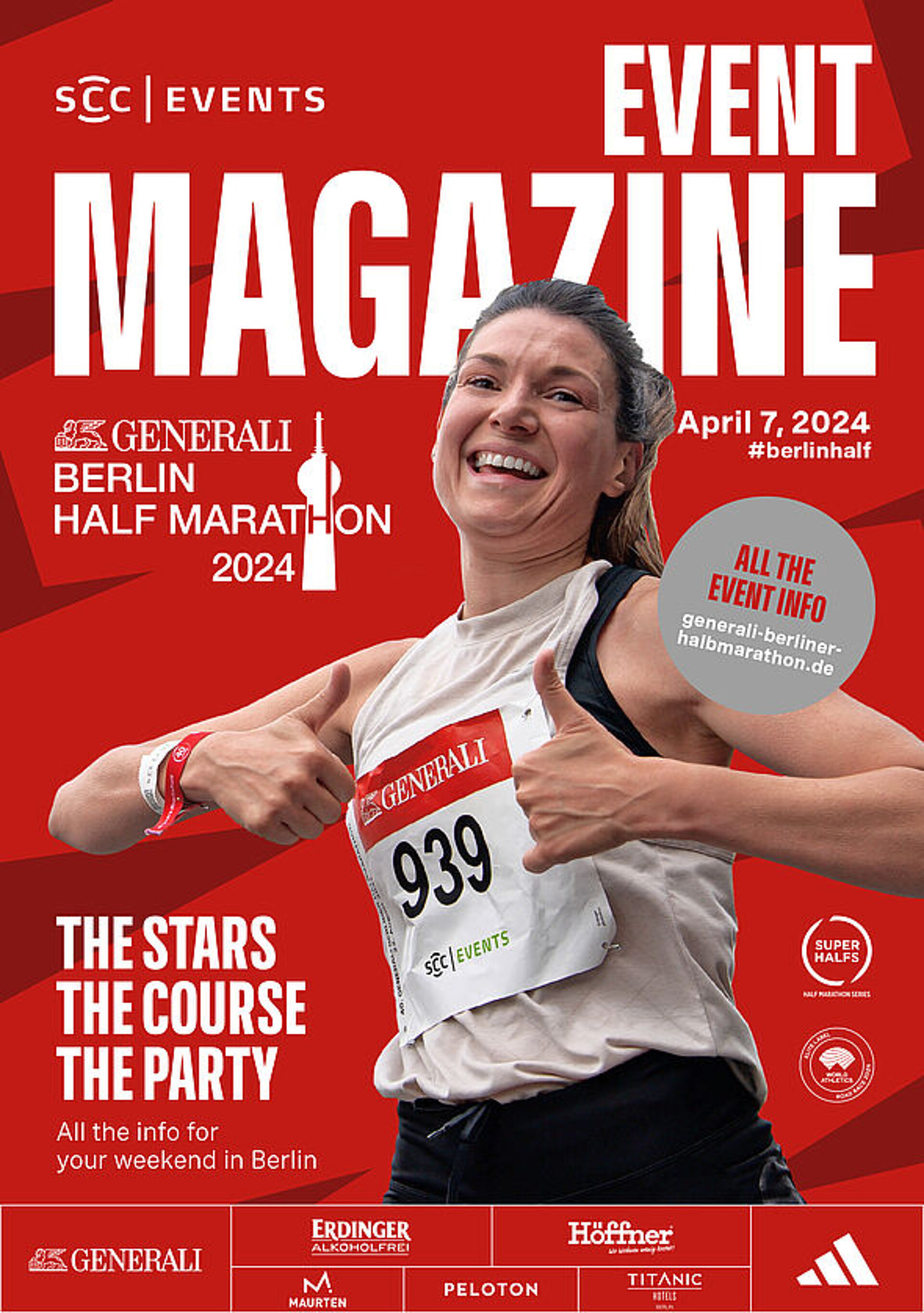 GENERALI BERLIN HALF MARATHON: Finisher Magazine 2024 (english) © SCC EVENTS