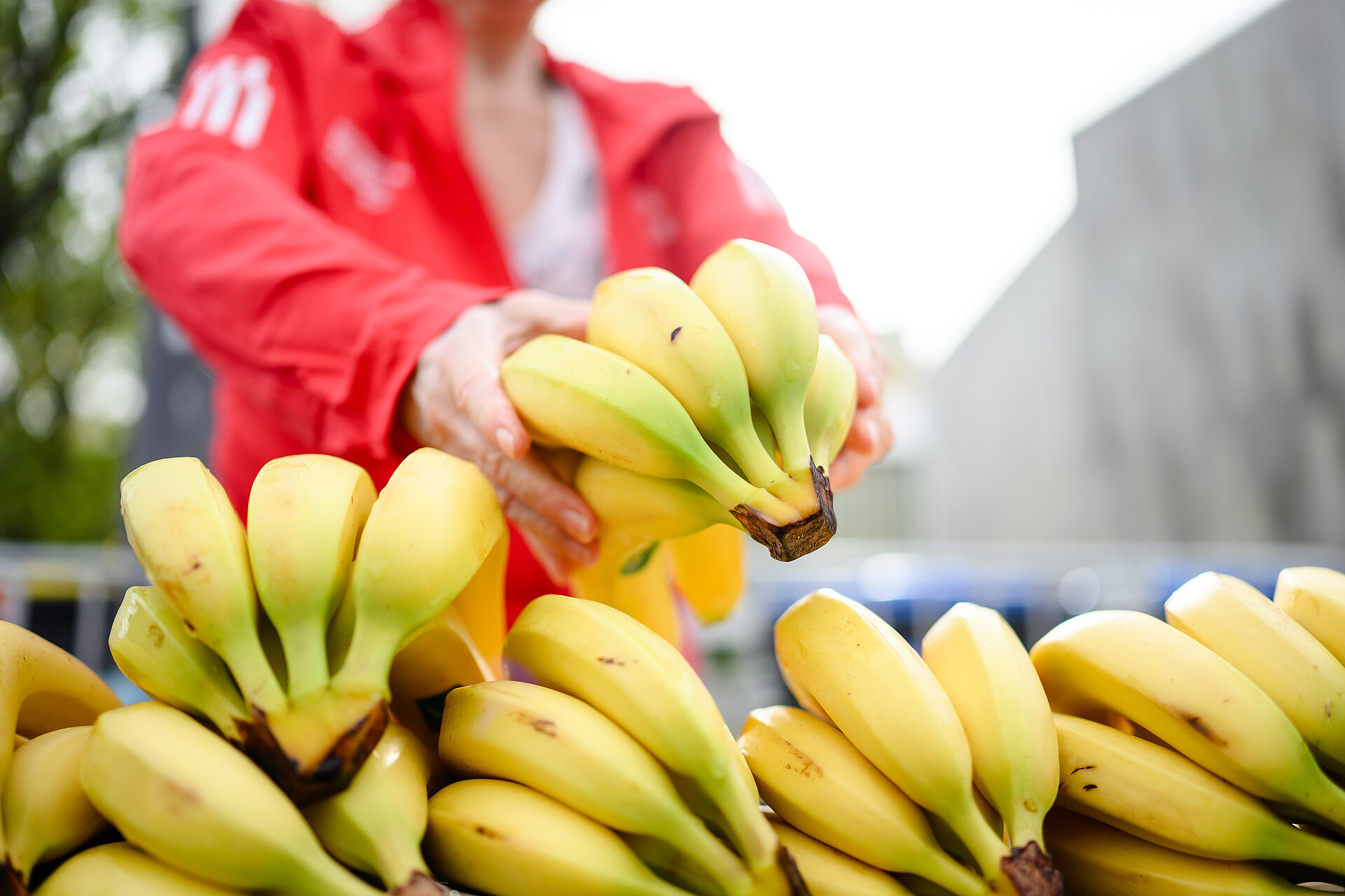 Verpflegung mit Bananen © SCC EVENTS / Marvin Güngor