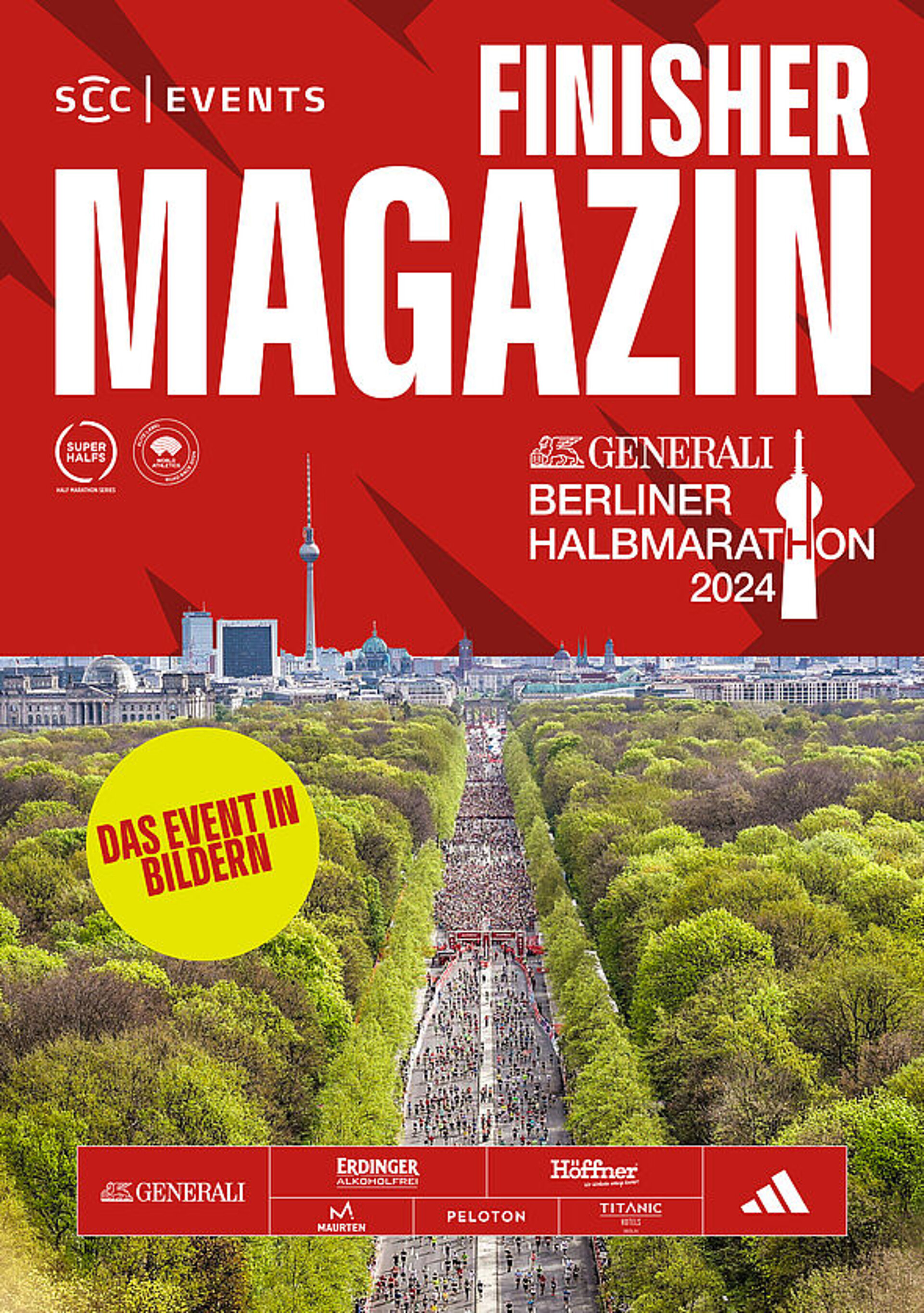 GENERALI BERLINER HALBMARATHON: Event Magazin 2024 (deutsch) © SCC EVENTS